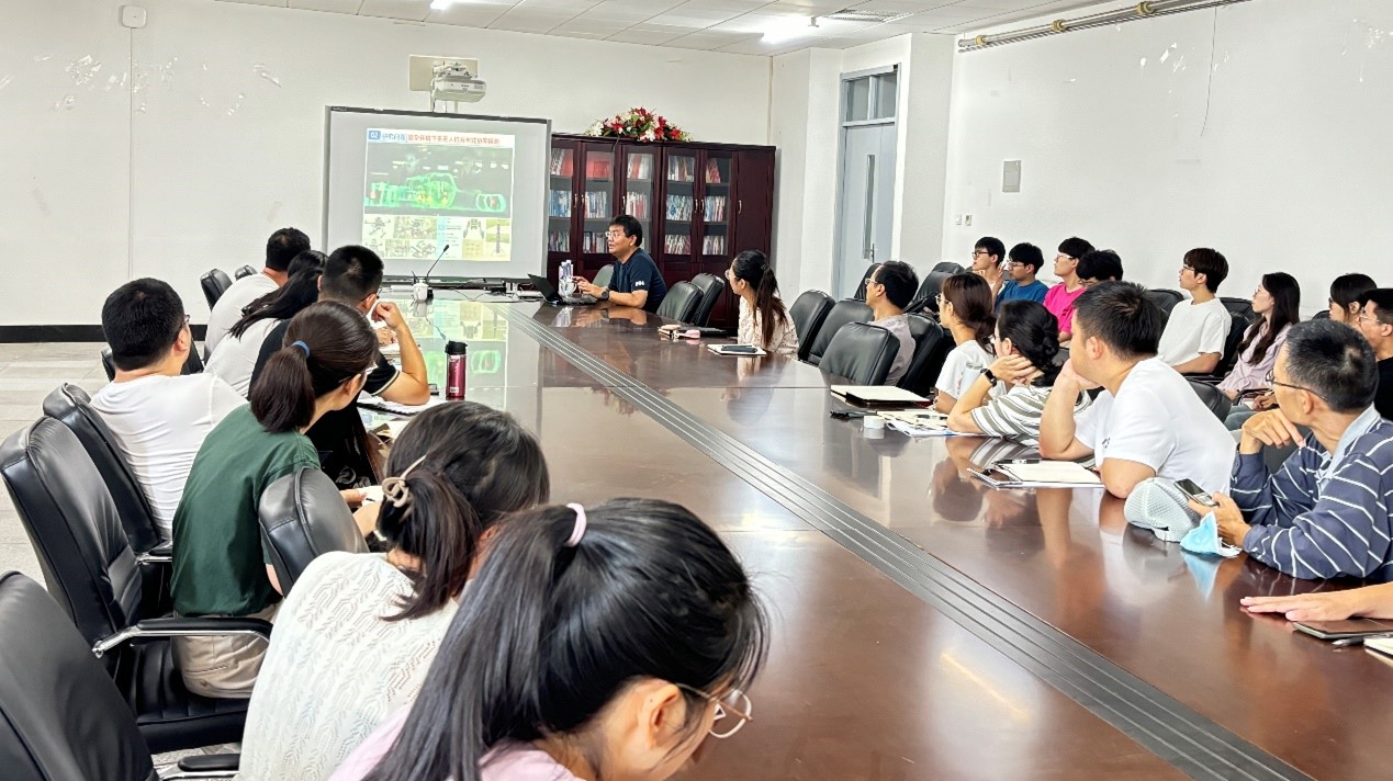天津大学田栢苓教授应邀来我校做学术报告